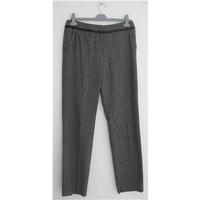 Jaeger Straight Leg Grey Trousers UK Size 10 / Leg Length 32\