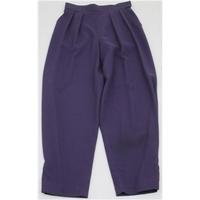 Jaeger size S purple trousers