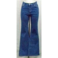 Jane Norman flared blue jeans Size 10