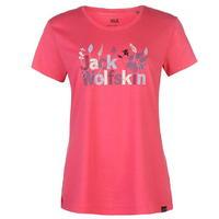 Jack Wolfskin Brand T Shirt Ladies