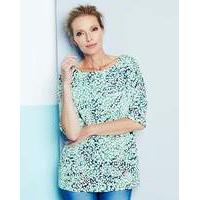 Jacquard Jersey Top