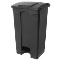 Jantex Kitchen Pedal Bin Black 45Ltr