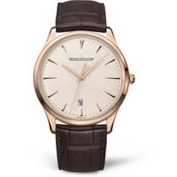 Jaeger LeCoultre Watch Master Ultra Thin Date Rose Gold