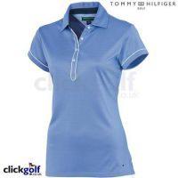 Jaqueline Ladies Polo Golf Shirt - Della Blue