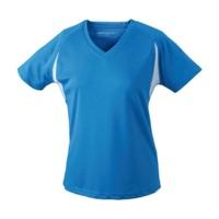 James & Nicholson Ladies Running T-Shirt blue