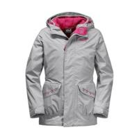 Jack Wolfskin Snowy Trail Girls Grey Heather