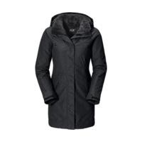 jack wolfskin 5th avenue coat black