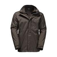 jack wolfskin black range 3in1 olive brown