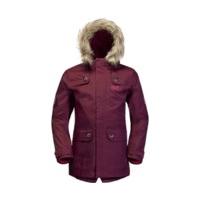 Jack Wolfskin Rhode Island Parka Girls Dark Berry