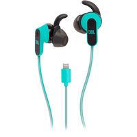 jbl reflect aware with lightning connector sport earphone teal green