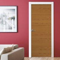 JBK Royale Modern VT5 Oak Door is Pre-Finished