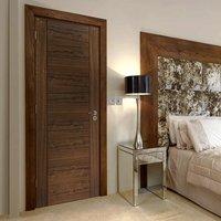 jbk tigris walnut veneered door is pre finished