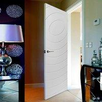 JB KIND Limelight Eclipse White Primed Flush Door is 30 Minute Fire Rated