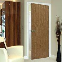 JBK Veneered Oak Flush fire Door, Pre-Finished, 1/2 Hour Fire Rated