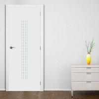 JB KIND Limelight Criterion Flush Fire Door is White Primed and 1/2 Hour Fire Rated