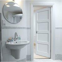 JB KIND Montserrat White Primed Door