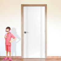 JB KIND Limelight Novello White Primed Flush Fire Door is 1/2 Hour Fire Rated