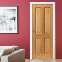 JBK Sherwood Oak 4 Panel Door is Pre-Finished