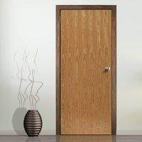 JBK Veneered Oak Flush Door is Pre-Finished