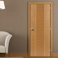 JBK Venus Oak Flush Fire Door is Pre-Finished and 1/2 Hour Fire Rated