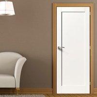 jb kind antigua white primed door