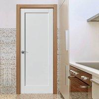 JB KIND Antigua Fire Door is White Primed and 1/2 Hour Fire Rated