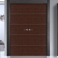 JBK Eco Colour Wenge Flush Door Pair is Pre-finished