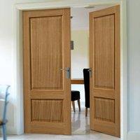 jbk trent oak fire door pair is 30 minute fire rated