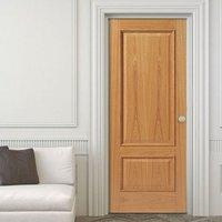 JBK Royale Traditional 12M Oak Veneer Door is 1/2 Hour Fire Rated and Prefinished