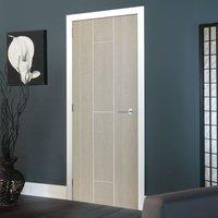 JBK Nuance Viridis Cream Flush Door, Pre-finished