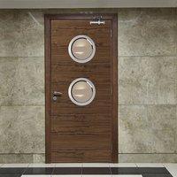 jbk porthole 2 fernor walnut veneer door is pre finished