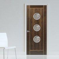 jbk porthole 3 vina walnut door with oak inlays is pre finished