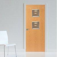 jbk square 2 beech door pre finished