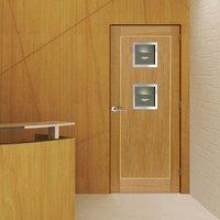 JBK Square 2 Roma Diana Oak Door is Pre-Finished