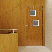 JBK Square 2 SP Oak Door, Pre-Finished