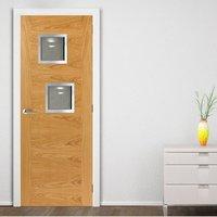 jbk square 2 sp brisa ostria oak door is pre finished