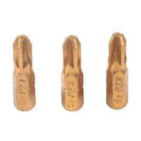 jcb pz3 screwdriver bit 25mm pack of 3