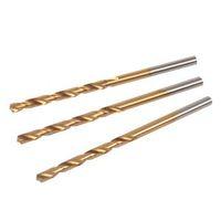 JCB HSS Tin Drill Bit (Dia)3mm (L)61mm Pack of 3