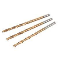 JCB HSS Tin Drill Bit (Dia)3.5mm (L)65mm Pack of 3