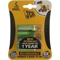 JCB 4000mAh Type C Rechargeable Batteries (Pack of 2)