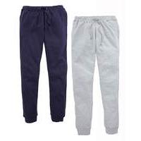 JCM Sports Pack of Two Fleece Joggers 29