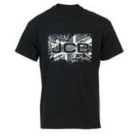 jcb black heritage t shirt extra large
