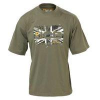 JCB Olive Heritage T-Shirt Large