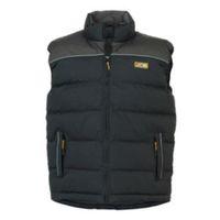 JCB Sudbury Black Bodywarmer Large