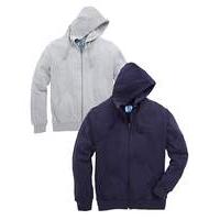 JCM Sports Pack of 2 Hooded Sweatshirts