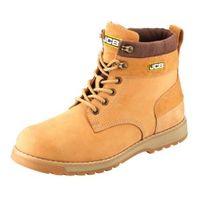 JCB Honey Nubuck Leather Steel Toe Cap 5Cx Boots Size 6