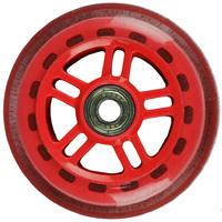 JD Bug Original Street 100mm Scooter Wheels - Red w/Bearings