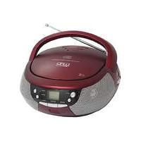 JDW CD/Radio Red