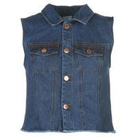 jdy enzo denim waistcoat