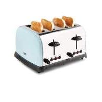 JDW 4 Slice Soft Blue Toaster